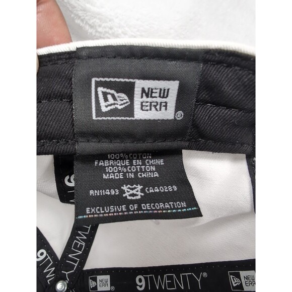 NEW YORK JETS NY Hat Cap Strap Back Metal Closure White New Era 9Twenty NFL - Picture 6 of 6